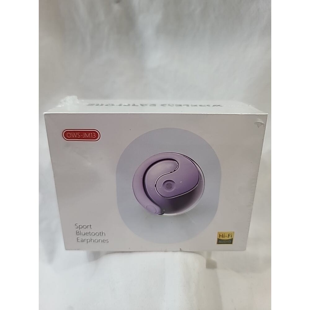 OWS-JM13 Sport Bluetooth Wireless Earphone Purple